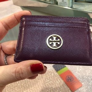 Tory Burch Card Case / Pretty Violet